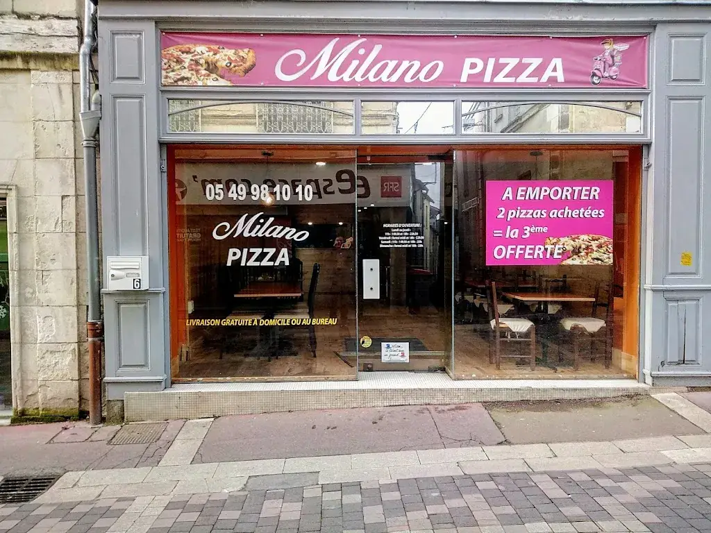 Milano Pizza restaurant in Loudun