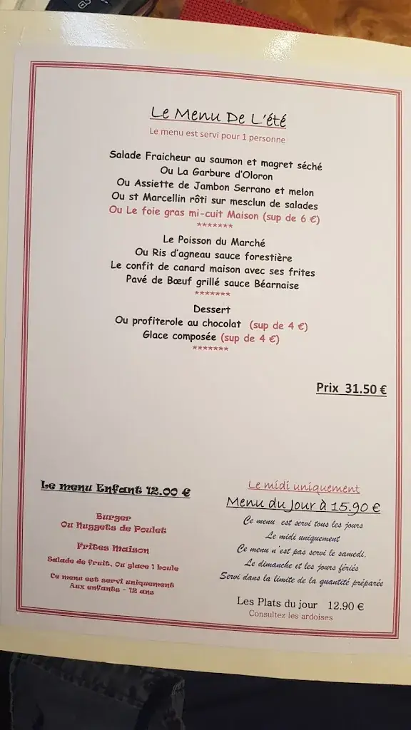Menu_Le Trinquet_Oloron-Sainte-Marie_image_2