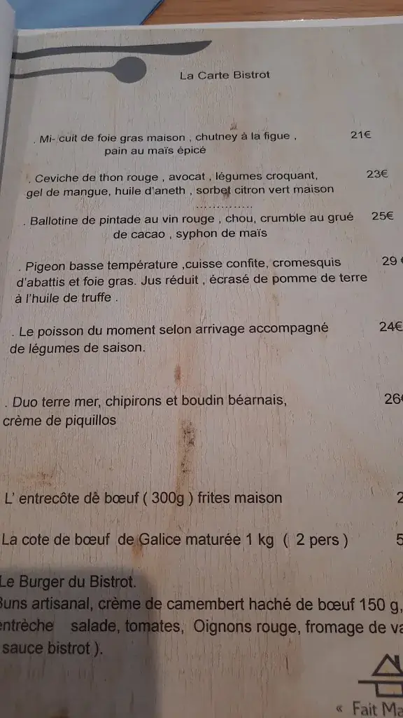 Menu_O Bistrot gourmand_Oloron-Sainte-Marie_image_4