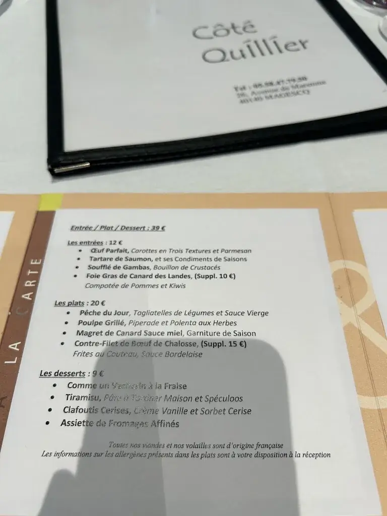 Menu_Côte Quillier_Magescq_image_2