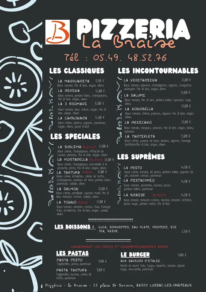 Menu_La braise_Lussac-les-Châteaux_image_2