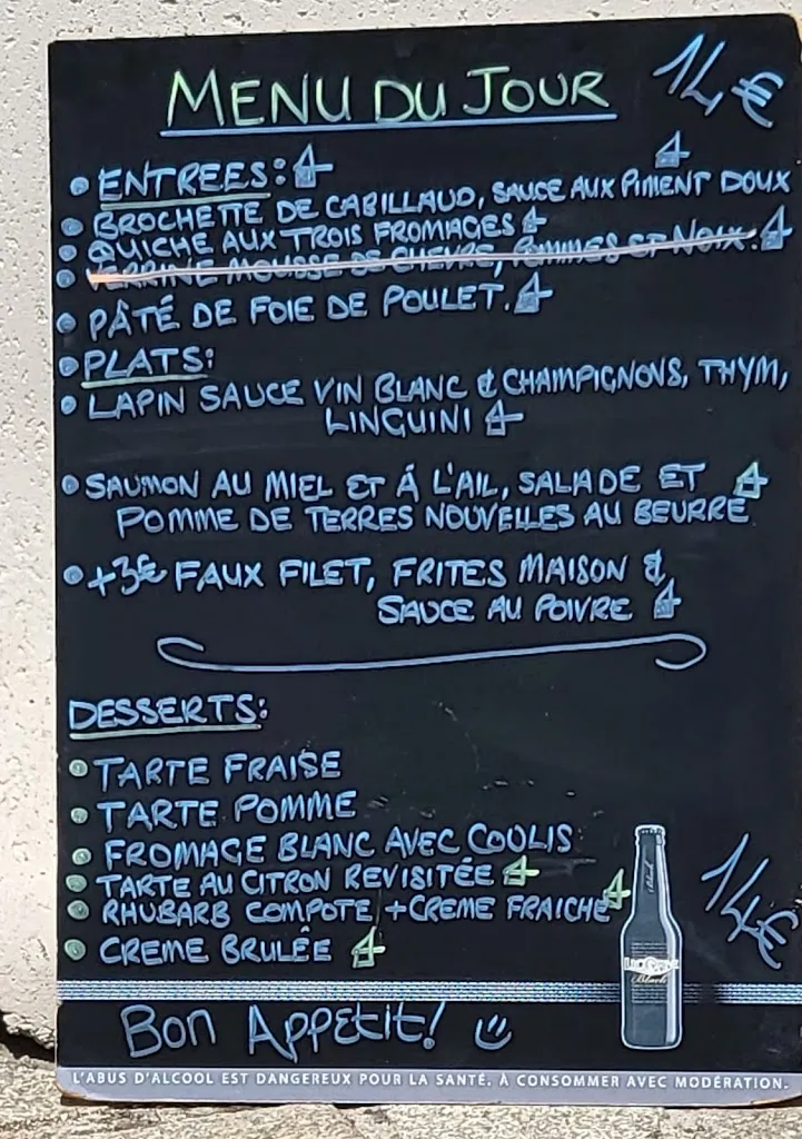 Menu_Brasserie La Licorne_Magnac-Laval_image_3