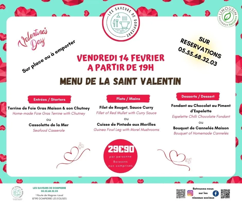 Menu_Les Saveurs de Dompierre_Dompierre-les-Églises_immagine_3