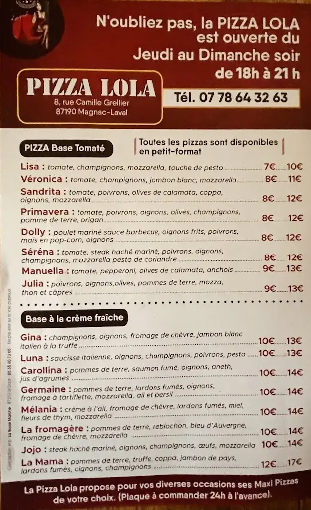 Menu_Pizza Lola_Magnac-Laval_image_2