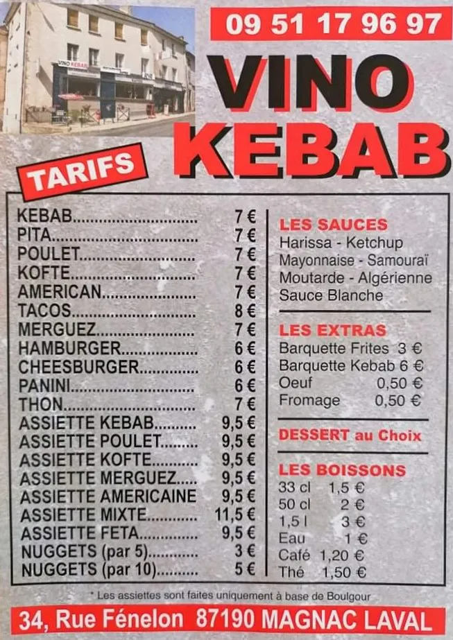 Menu_Restaurant Vino Kebab pizzeria_Magnac-Laval_image_2
