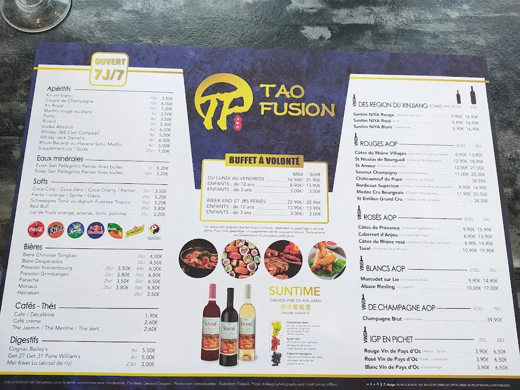 Menu_Tao Fusion_Malemort_image_2