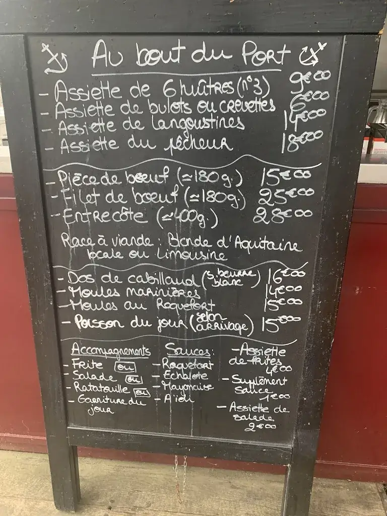 Menu_Au Bout Du Port_Marans_image_1