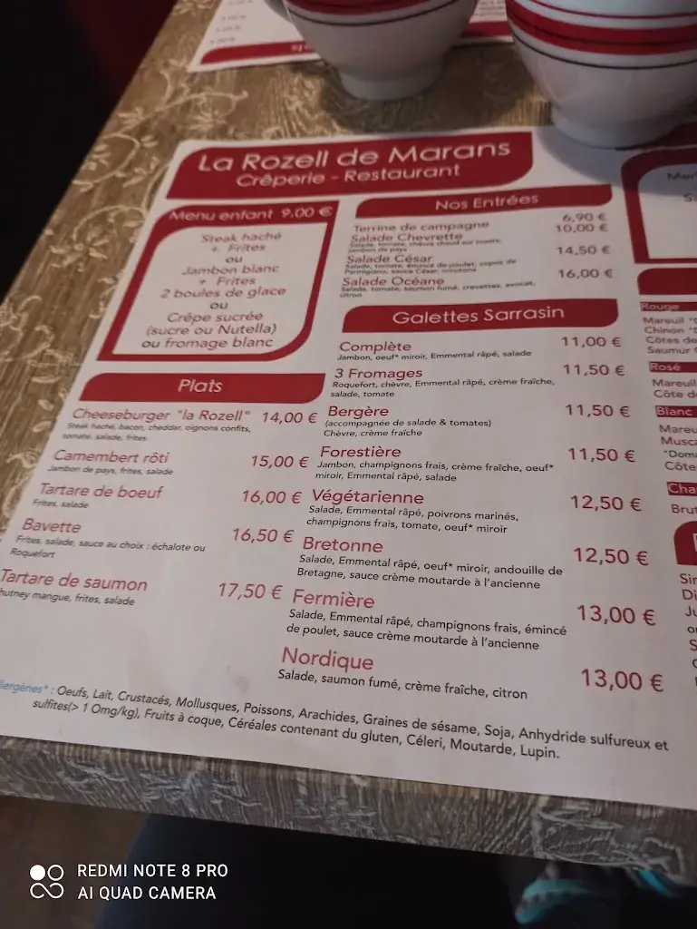 Menu_la rozell de marans_Marans_image_2