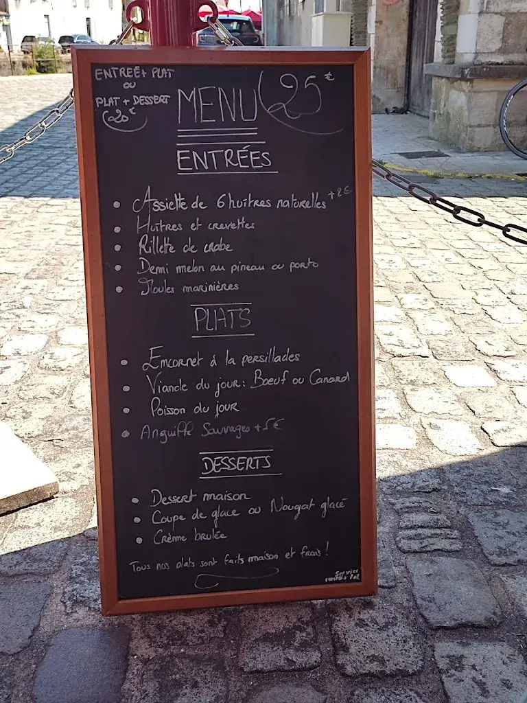 Menu_Le Petit Bouchot_Marans_image_1