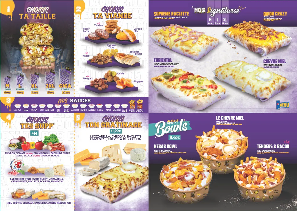 Menu_Enjoy Tacos La Verpillère_Verpillière_image_1