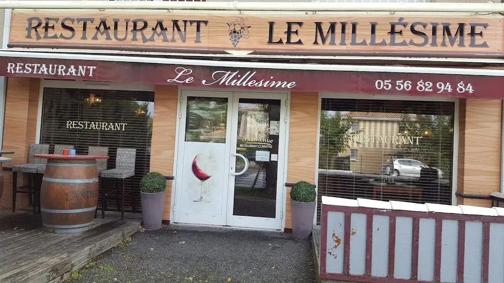 Le Millésime restaurant in Biganos