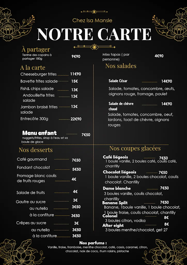 Menü_Chez Isa_Mansle-les-Fontaines_Bild_1