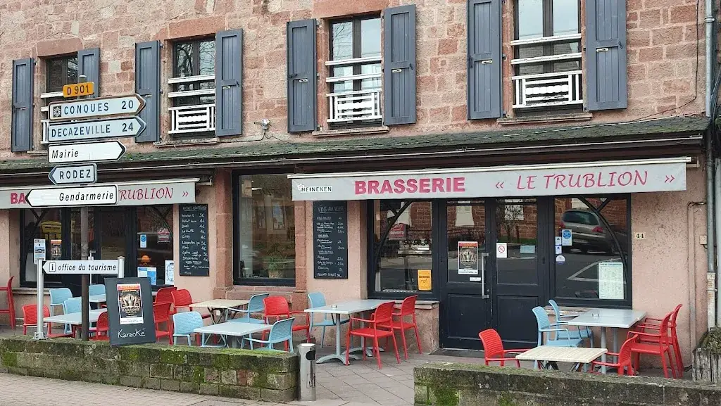 Le Trublion restaurant in Marcillac-Vallon