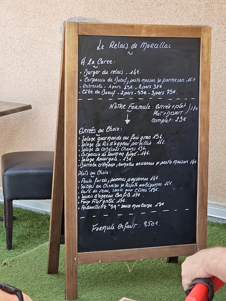 Menu_Le Relais de Marcillac_Marcillac-Vallon_image_2