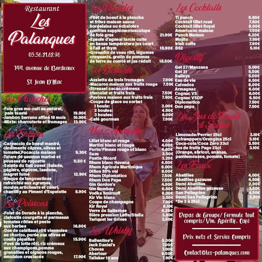 Menu_Les Palanques_Saint-Jean-d'Illac_image_1