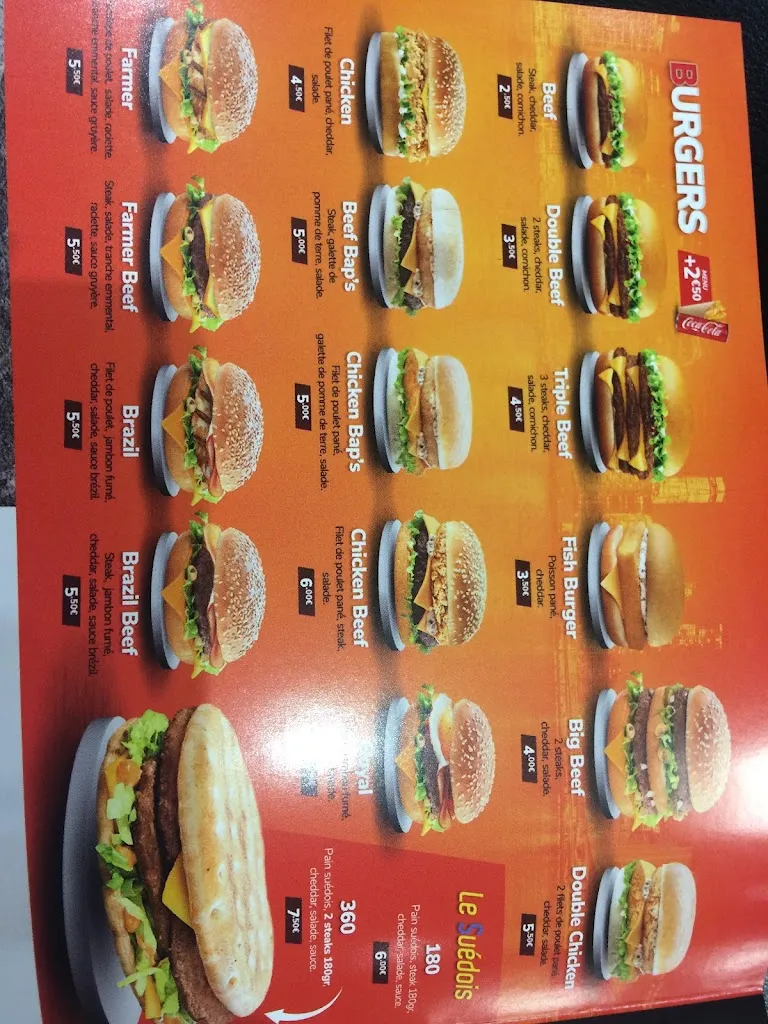 Menu_Regal fast food_Verpillière_image_4