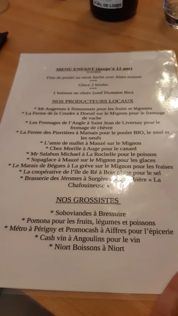 Menu_La Ferme Gourmande_Saint-Pierre-d'Amilly_image_2