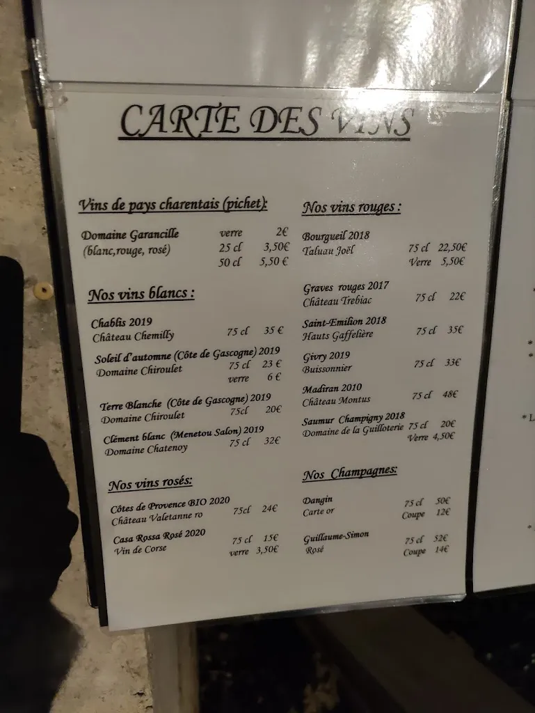 Menu_La Ferme Gourmande_Saint-Pierre-d'Amilly_image_4