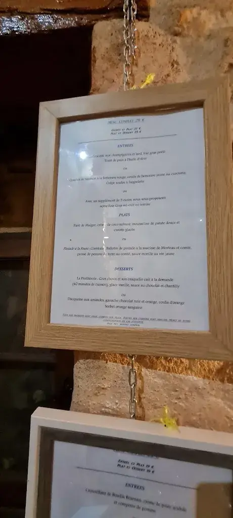 Menu_Restaurant Ô petit Gavroche_Montpon-Ménestérol_image_4