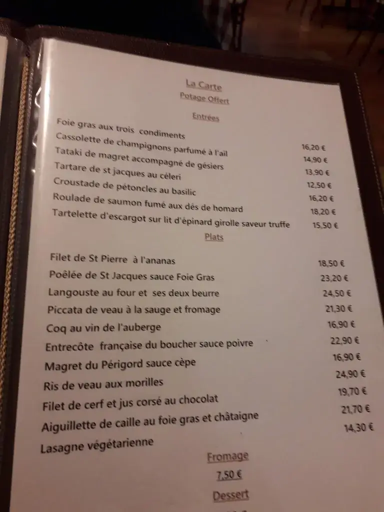 Menu_Restaurant aux Délices de la Treille_Montagrier_image_4