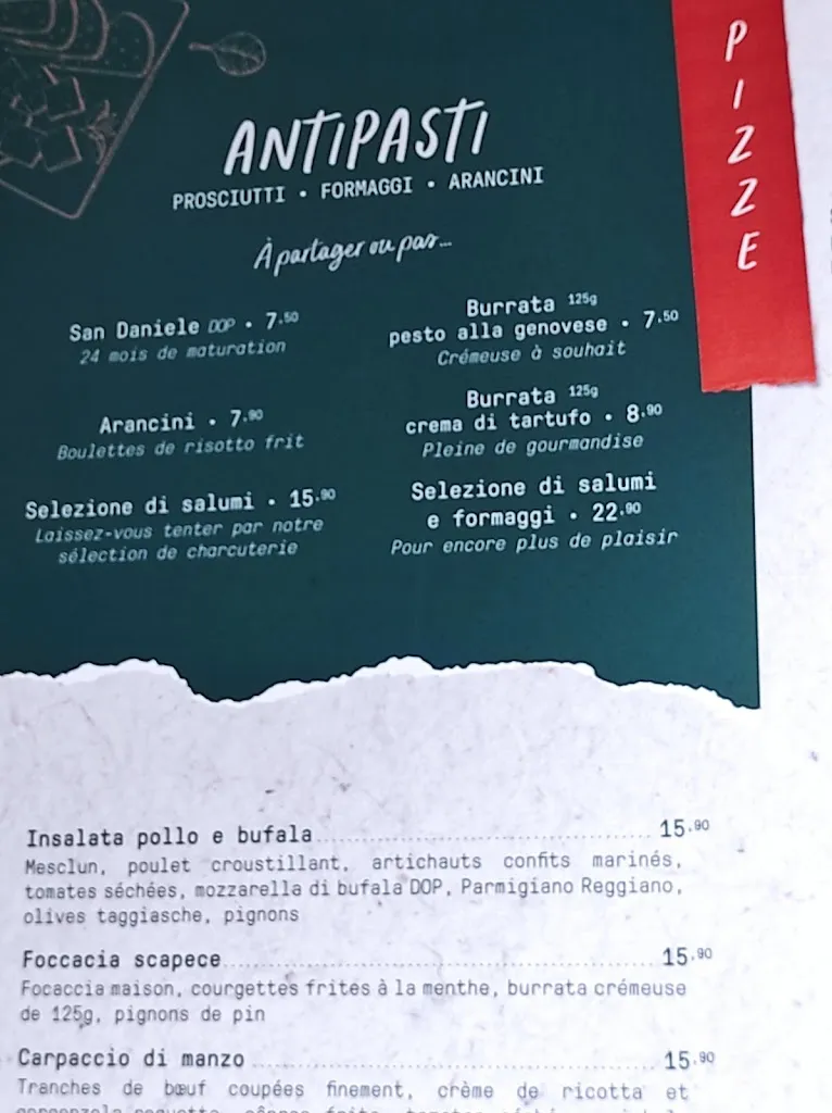 Menu_Ciao A Tutti_Mérignac_image_3