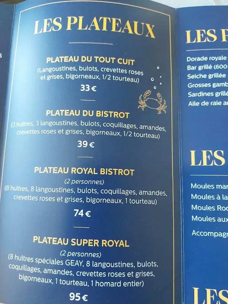 Menu_Le Bistrot du Port de Meschers sur Gironde_Meschers-sur-Gironde_image_4