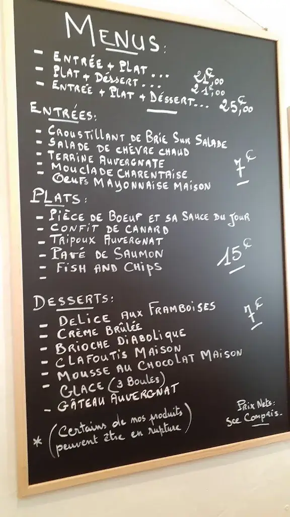 Menü_Le Mille Sabords_Meschers-sur-Gironde_Bild_2