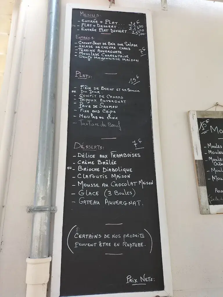 Menü_Le Mille Sabords_Meschers-sur-Gironde_Bild_3