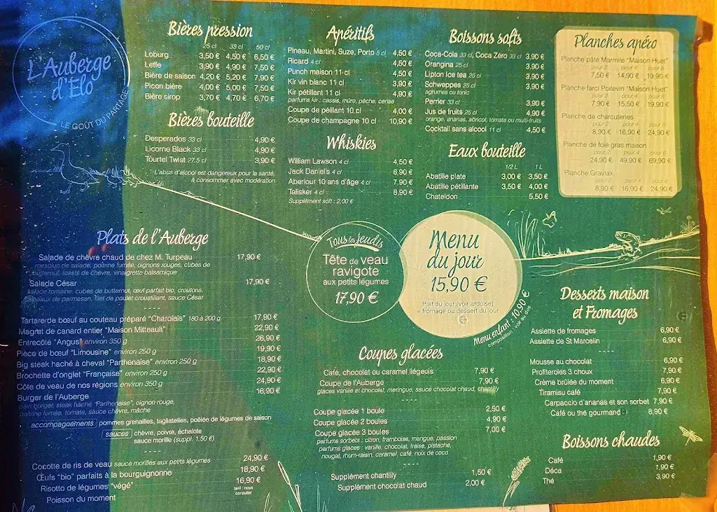 Menu_L’Auberge d’Élo_Migné-Auxances_image_1