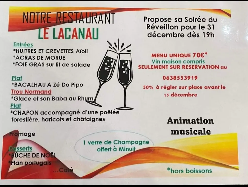 Menu_Restaurant Bar Le Lacanau_Mios_image_1