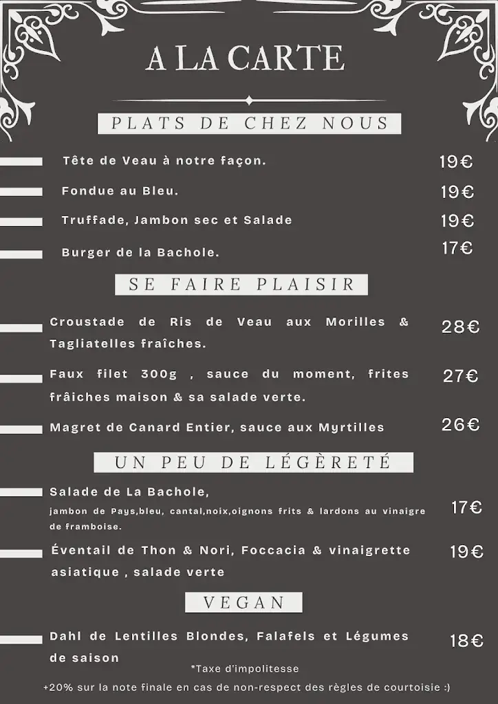 Menu_La Bachole_Bort-les-Orgues_image_1