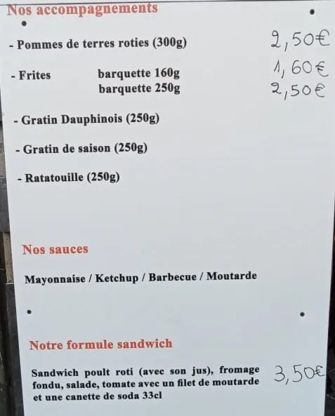 Menu_OLA' Restaurant - Rôtisserie_Miramont-de-Guyenne_image_1