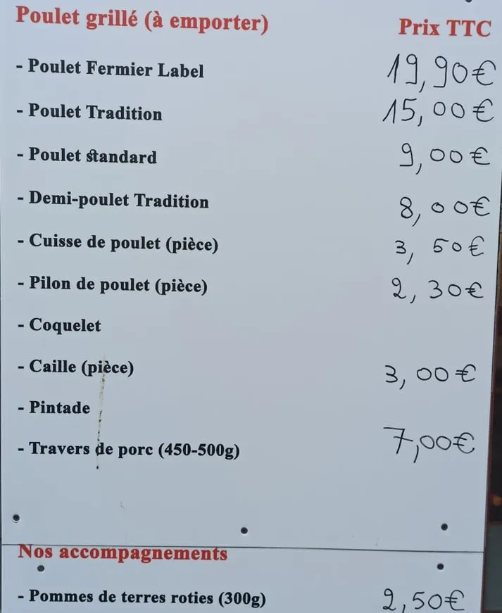 Menu_OLA' Restaurant - Rôtisserie_Miramont-de-Guyenne_image_2