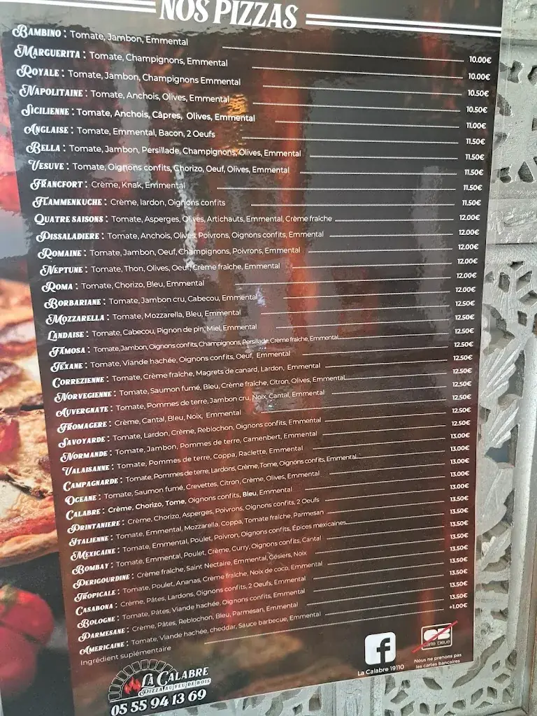 Menu_La Calabre_Bort-les-Orgues_immagine_1