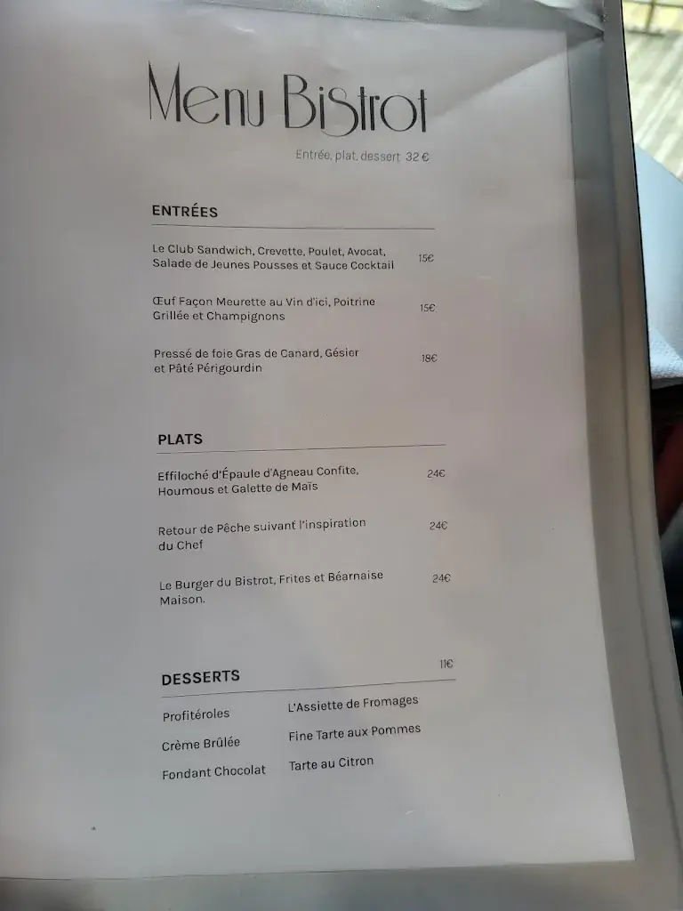 Menu_Le Bistrot de Malfourat_Monbazillac_image_3