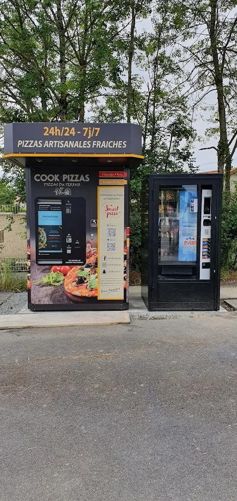 Cook pizzas - Distributeur automatique 24/24 - 7/7 restaurant à Moncoutant-sur-Sèvre