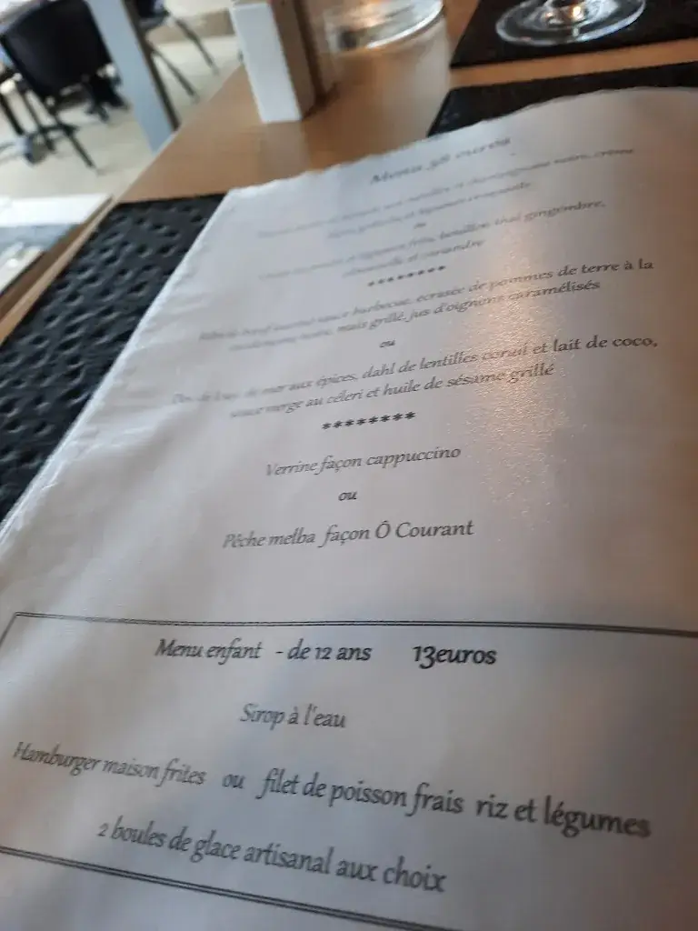 Menu_Restaurant Ô Courant_Mimizan_imagen_4