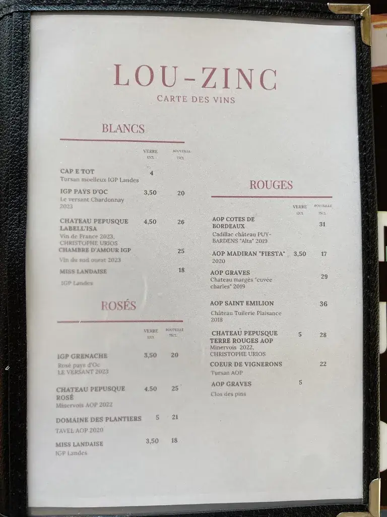 Menu_Lou zinc_Mimizan_image_2
