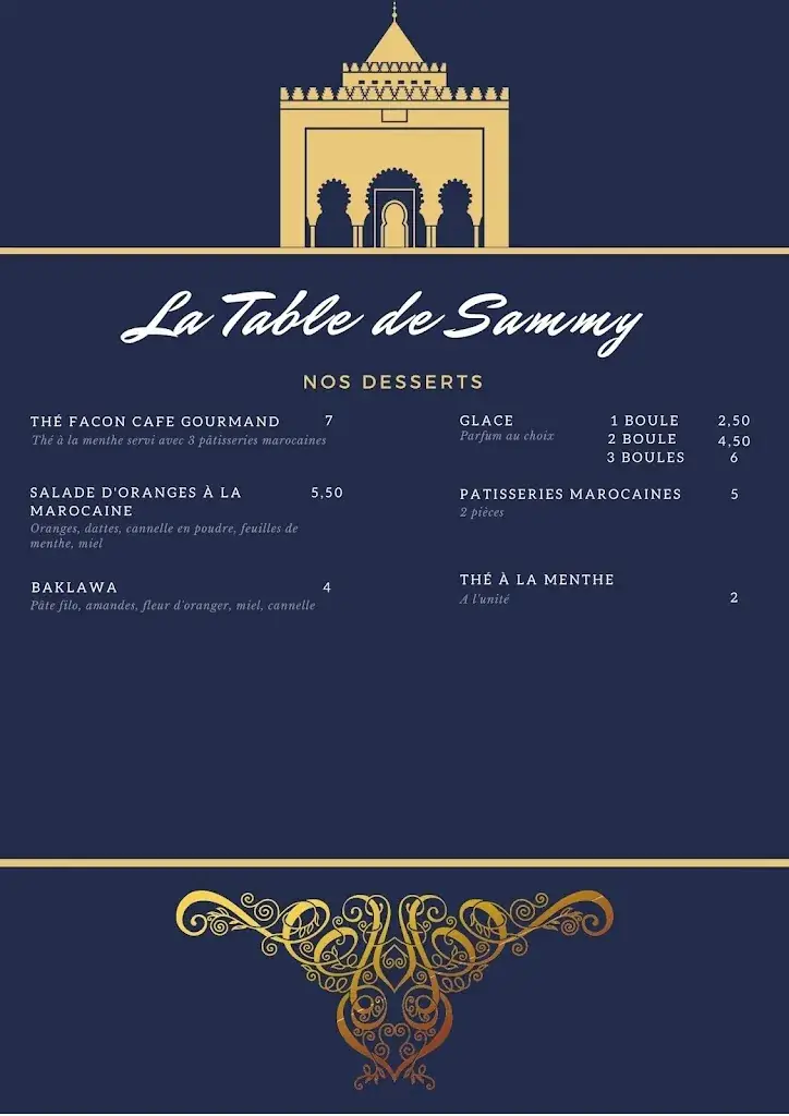 Menu_La Table de Sammy_Mimizan_image_2
