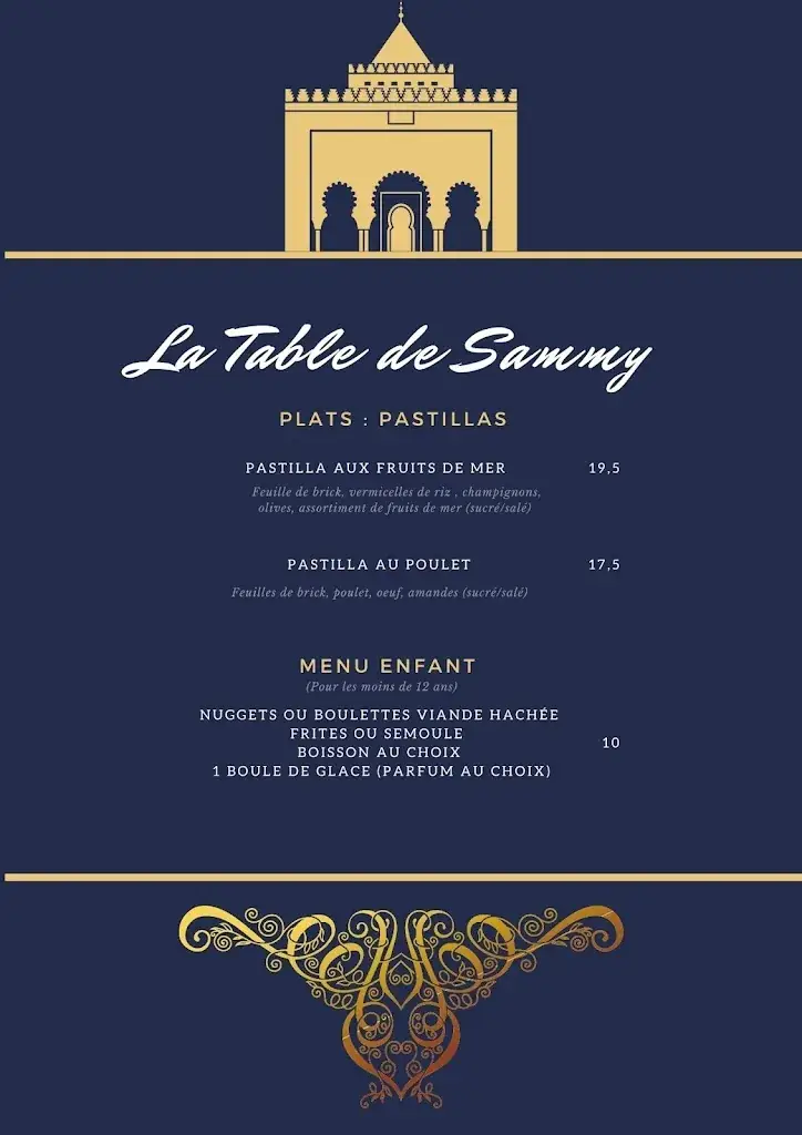 Menu_La Table de Sammy_Mimizan_image_3