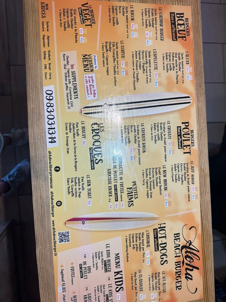 Menu_Aloha beach burger_Mimizan_image_1