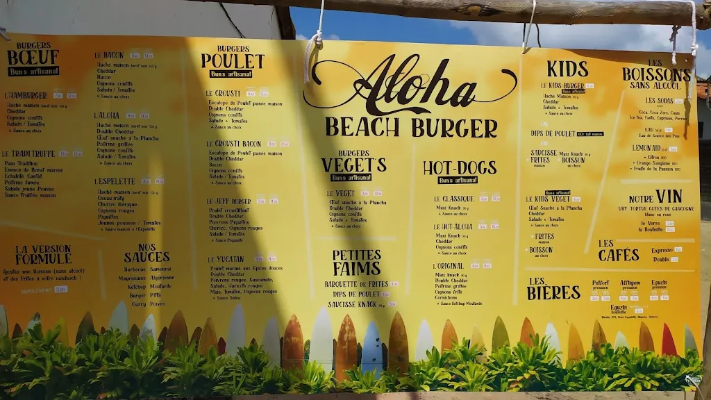Menu_Aloha beach burger_Mimizan_image_2