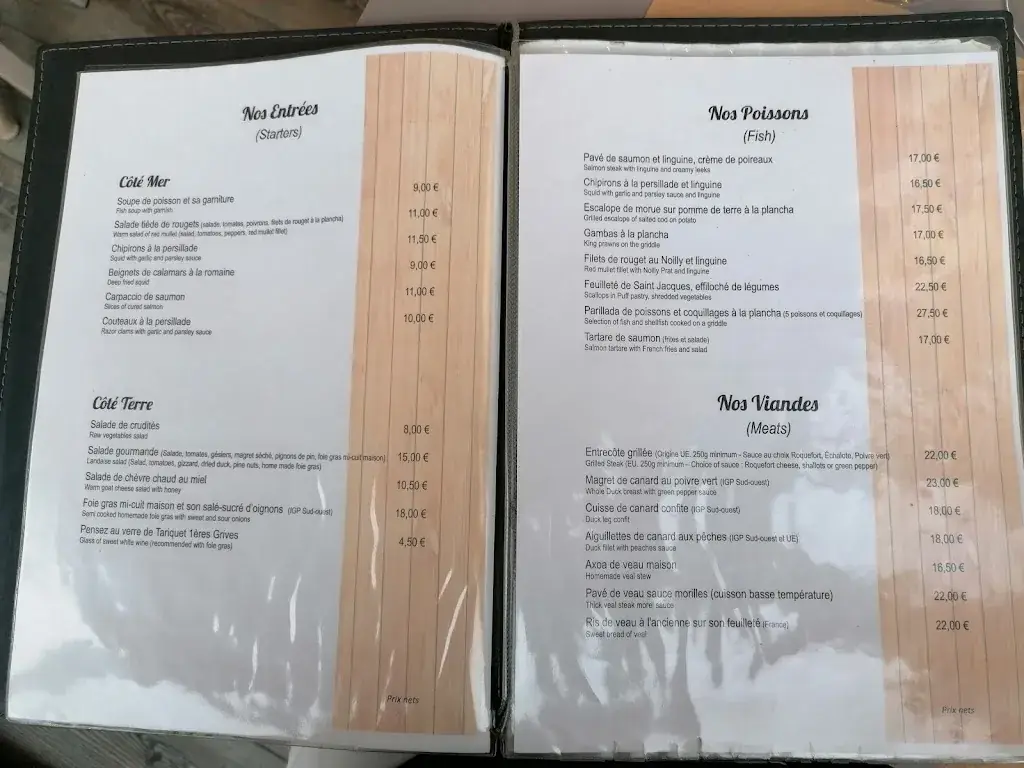 Menu_L'Imprévu_Mimizan_image_2