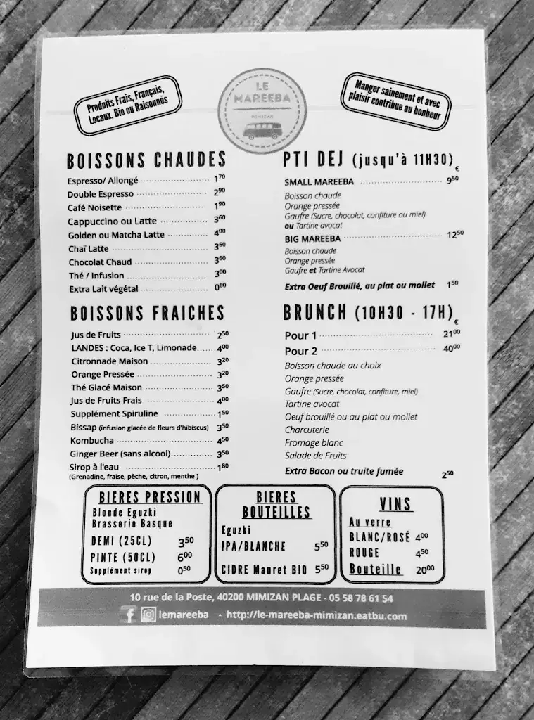 Menu_Le Mareeba_Mimizan_immagine_4