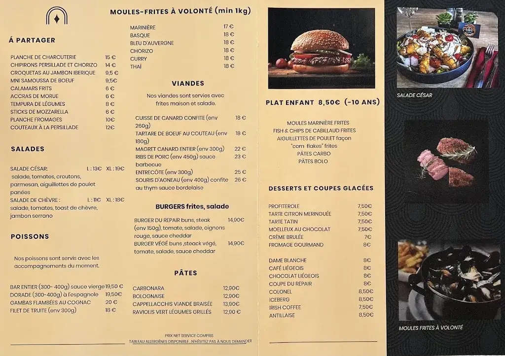 Menu_Le Repair_Mimizan_image_1