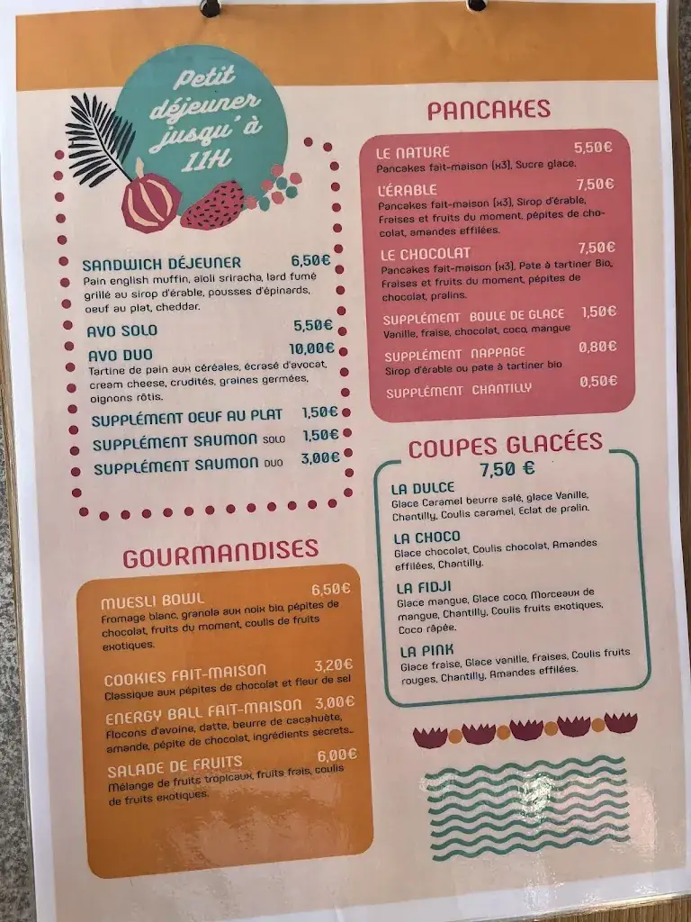 Menu_L’ Açaï Tropical Café_Mimizan_immagine_2