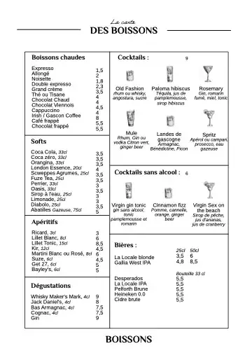 Menu_PAVILLON NOIR X TAVERN_Mimizan_image_2