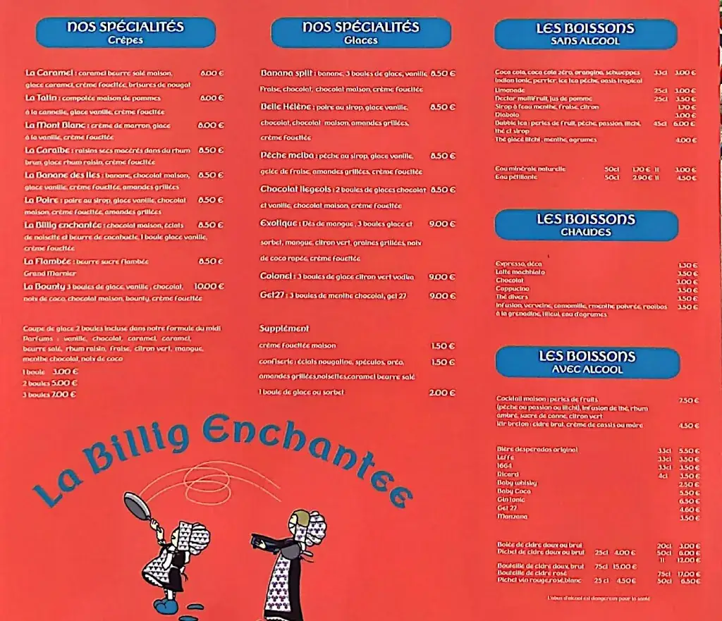Menu_CRÊPERIE BRETONNE. LA BILLIG ENCHANTÉE_Mimizan_image_1
