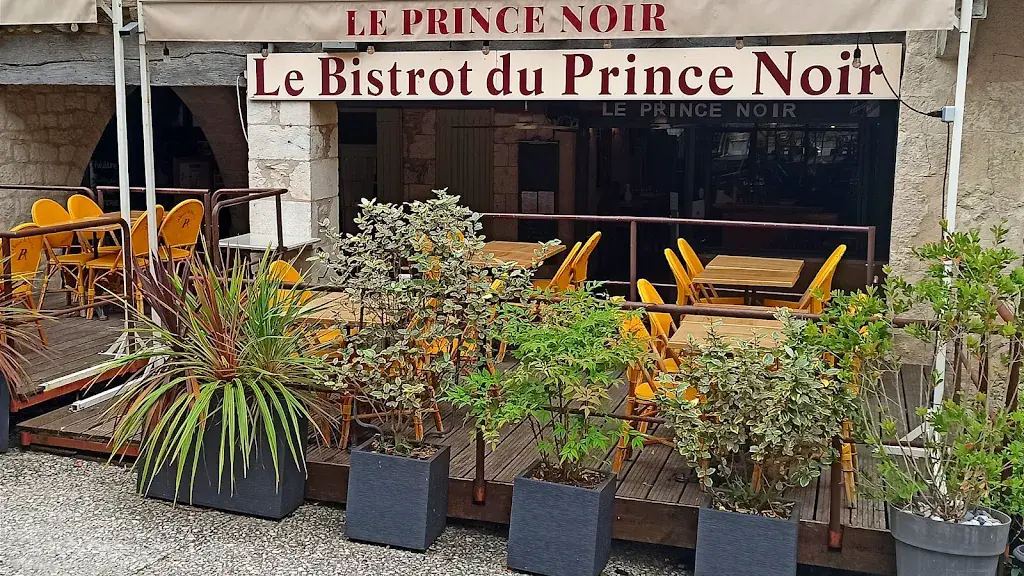 Le Bistrot du Prince Noir restaurant in Monflanquin