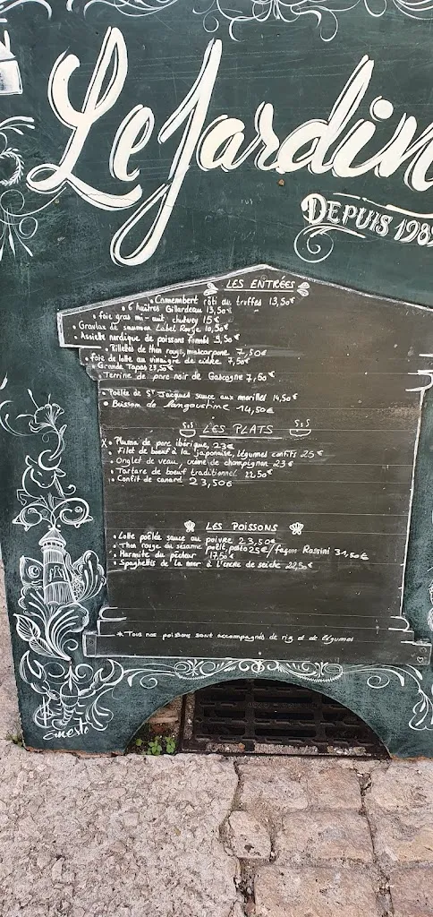 Menu_Restaurant Le Jardin - Restaurant à Monflanquin_Monflanquin_immagine_1